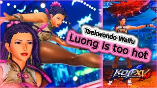 Wow! This is a 10/10 character design Luong The King Of Fighters XV Trailer reaction