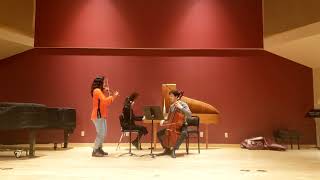 Ensemble Affect rehearsal (Priuli) Residency @Whitman College