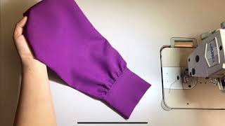 Basic and Simple Sleeve Designed | Sewing Tutorial | DIY