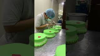 Decorating cake i love KSA #shortsyoutube #saudinationalday2024 #cakedesign #short