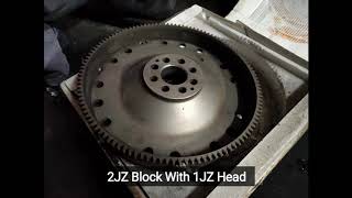 Toyota Altezza 2JZ Block 1JZ Head