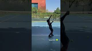 Serve Practice - any tips for me? #tennis #tennisserve #tennistechnique