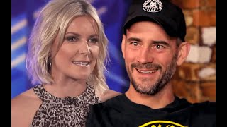 WWE Raw Underground CM punk & Renee Young want fight here Bayley vs Renee young on wwe raw undergrou