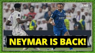 Neymar IS BACK! | Clinical Football