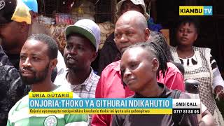 Githurai Traders Raise Concerns Over Planned Eviction