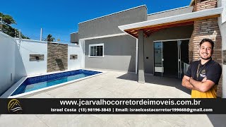 **R$439MIL** LINDA CASA MODERNA 600 METROS DO MAR COM PISCINA E CHURRASQUEIRA PARA VENDA EM ITANHAÉM