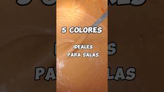 5 COLORES IDEALES PARA LAS PAREDES DE TU SALA