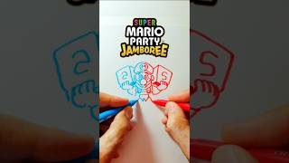 Super Mario Party Jamboree. #videoshorts #drawing #art #2handsart #jamboree #supermario #shorts