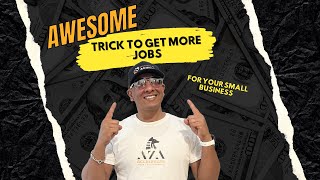 BUSINESS TRICK to get more jobs