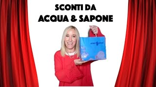 Tanti profumi scontatissimi da Acqua & Sapone