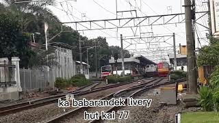 hunting kereta barang ll livery hut kai ke 77 ll SPESIAL HUT KAI 77