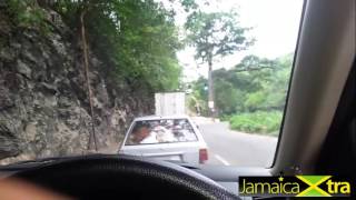 Driving over Flat Bridge Jamaica