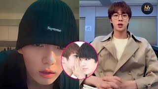 bts news : Jungkook Speechless! Jin of BTS Sends This Message!!