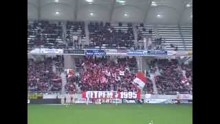 Stade de Reims-Bastia, 13/01/2013, entrée des joueurs