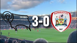 DERBY RAMPANT VS BARNSLEY | DERBY VS BARNSLEY | MATCHDAY VLOG