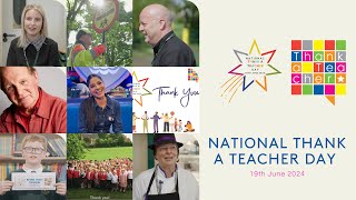 National Thank a Teacher Day 2024 Advert