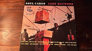 LEON HAYWOOD -" Soul Cargo"   SOUL JAZZ/SOUL   ソウル・ジャズ/ソウル(vinyl record)