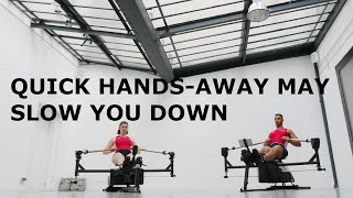 ROWING TECHNIQUE: THIS MAY COST YOU SPEED