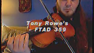 Fiddle Tune A Day #359 - “Tony Rowe’s”