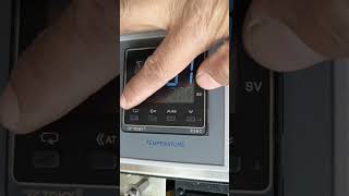 New installed temperature controller update for sealing machine troubleshooting #bernaztvvlog