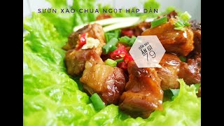 How to make Vietnamese sweet and sour pork ribs-Cách làm sườn xào chua ngọt | HNAG79 #21