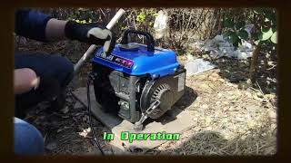 YAMAHA GENERATOR ET 1 TEST MACHINE!Generator!Generator set!