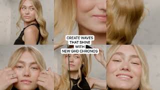 ghd chronos | How to create shiny waves with ghd chronos hair straightener