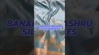 Banarasi Mashru Silk saree/To make this saree yours 9810207913/Wedding & festive collection/pretty