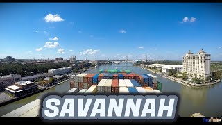 Time-lapse - up the Savannah River [4K, 60fps]