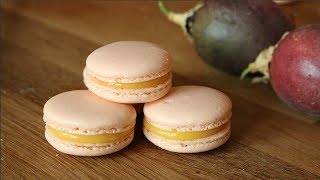 Passion Fruit Macarons | sweetco0kiepie