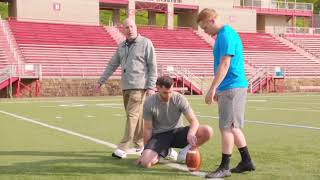 Having Trouble With Crunching or Hunching Over When Kicking Football? “Crunching while kicking...”