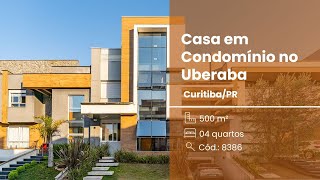 Casa em Condomínio, 04 Suítes, 04 Vagas, Piscina Aquecida, Uberaba, Curitiba