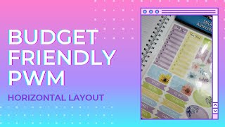 Pwm | Horizontal Layout | Dollar Tree Stickers