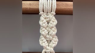 Macrame Tutorial/ Texture braid pattern