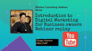 Digital Marketing for Business Owners Webinar Replay