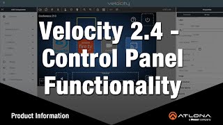 Velocity 2.4 - Control Panel Functionality