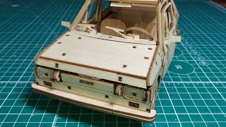 Puzzle 3D Fiat 126P "Maluch" Little Story - składanie