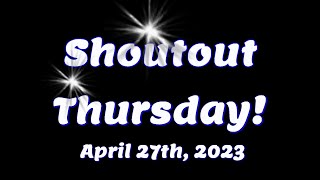 Shoutout Thursday - April 27th, 2023 - #locksport #shoutouts #LadyLocks500