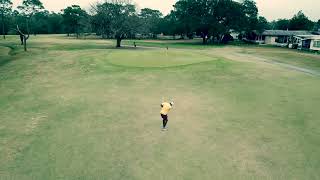 Golf Captured from a Drone