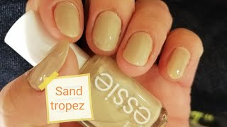 Sand Tropez / how simple put regular nails fr Essie