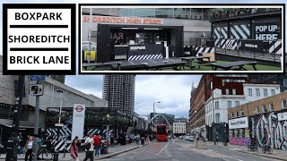 Boxpark in Shoreditch and Brick Lane