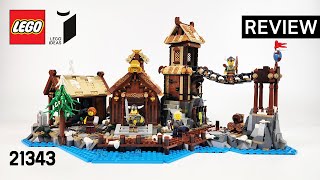 레고 아이디어 21343 바이킹 마을(LEGO IDEAS Viking Village) - 리뷰_Review_레고매니아_LEGO Mania