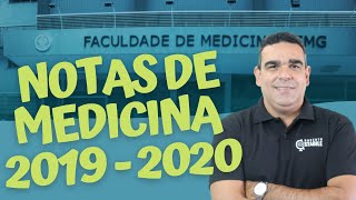 MEDICINA PARA O SISU 2022!! NOTAS E ACERTOS  AMPLA, COTA E PCD!!! COMPARAÇÃO DAS NOTAS DA UFMG!!!