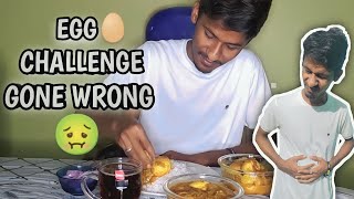 10 Eggs Eating Challenge Gone Wrong || #eatingchallenge