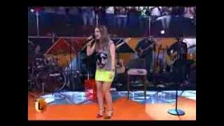 sandy canta o sucesso verdade de zeca pagodinho-progrma legendarios 12/10/2013