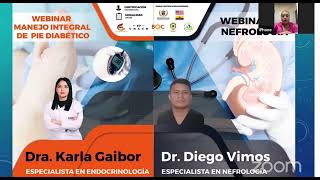 PROMOCIÓN DÍA 1   WEBINAR MANEJO INTEGRAL DE PIE DIABÉTICO Y WEBINAR DE NEFROLOGÍA