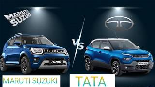 Maruti suzuki vs tata punch #shortsvideo #marutisuzuki #tata #automobile #punch #ignis #trending