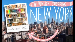 Stationery Shopping in NYC - Lower East Side