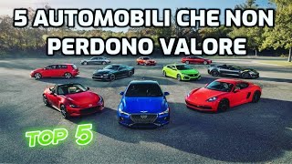 5 AUTO CHE NON PERDONO VALORE A PARTIRE  DA 15K (MENO SVALUTAZIONE)