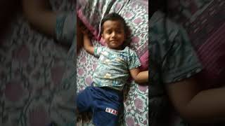 Small kid crying for pushpa song #Eyy bidda idhi naa adda #Thaggede le